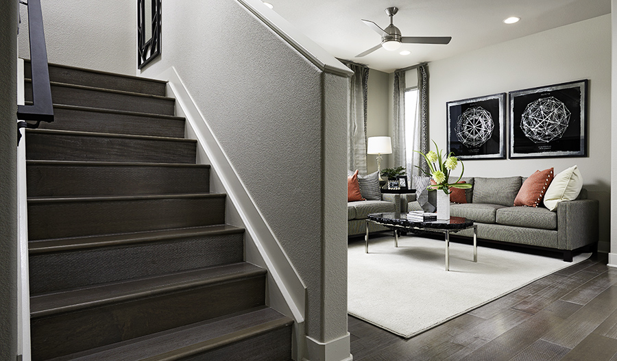 Stairway in the Soho floor plan