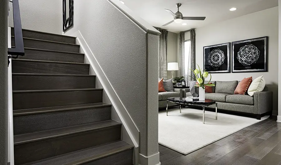 Stairway in the Soho floor plan
