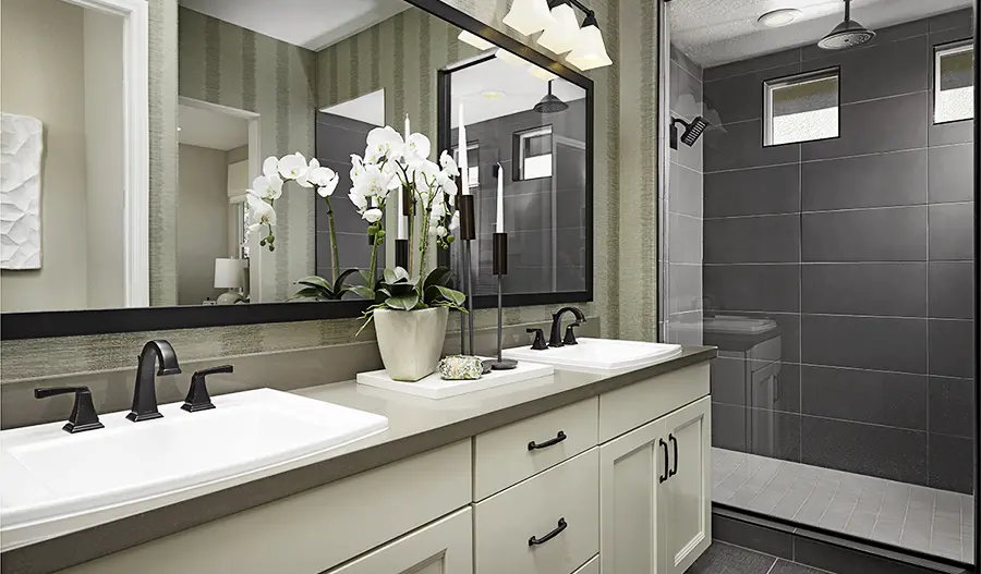 Owner's bathroom of the Paige floor plan