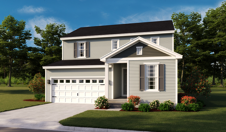 Exterior A of the Citrine floor plan