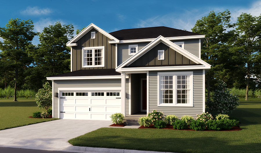 Exterior B of the Citrine floor plan