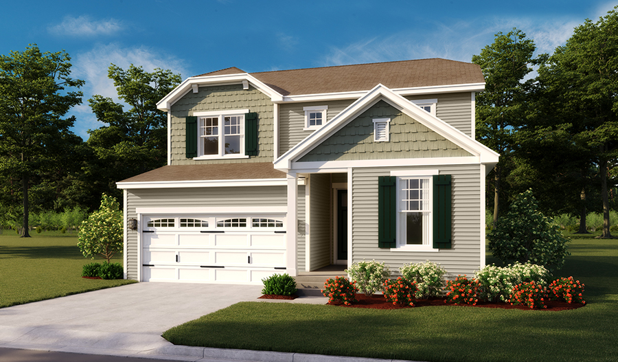 Exterior C of the Citrine floor plan