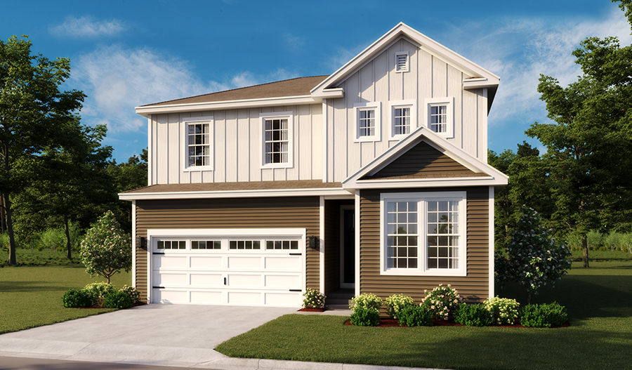 Exterior B of the Pearl floor plan