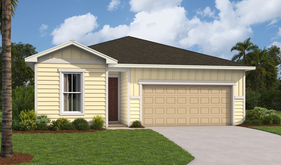 Exterior K of the Jasper floor plan
