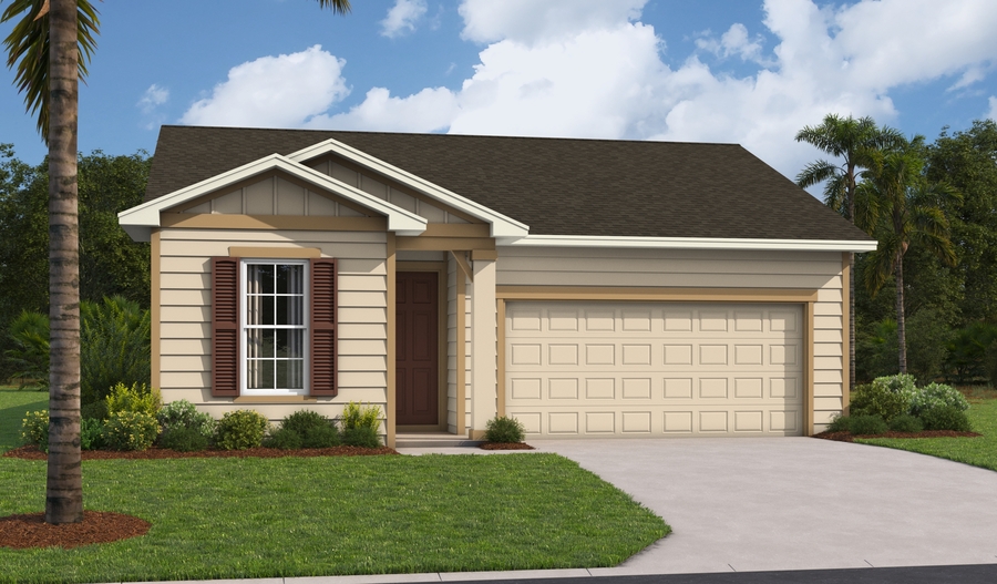 Exterior K of the Sapphire floor plan