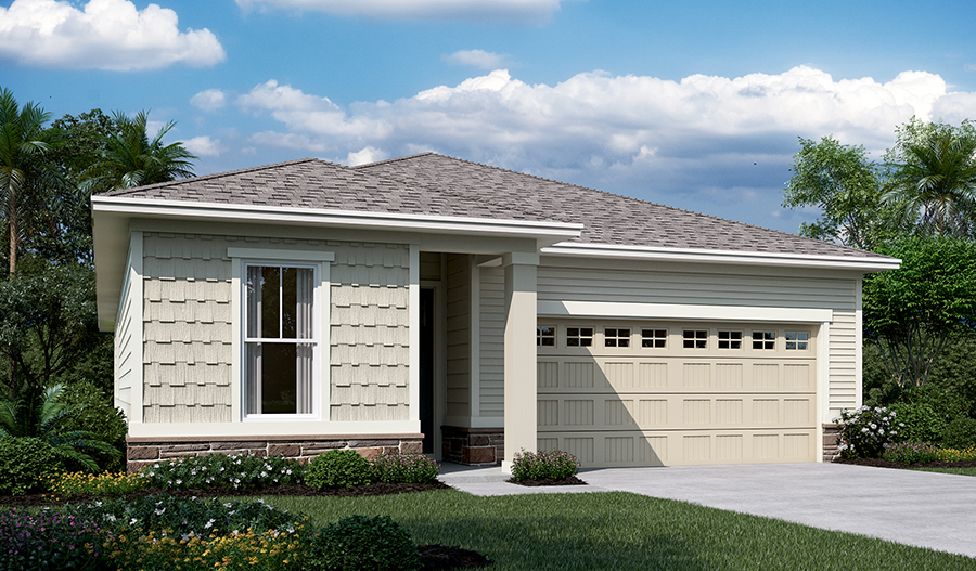 Exterior M of the Sunstone floor plan