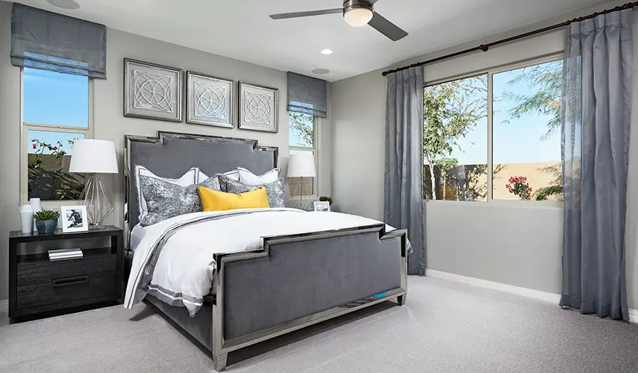 Owner's bedroom of the Deacon floor plan