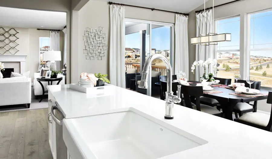 The Seth Kitchen of the Seth floor plan in Denver