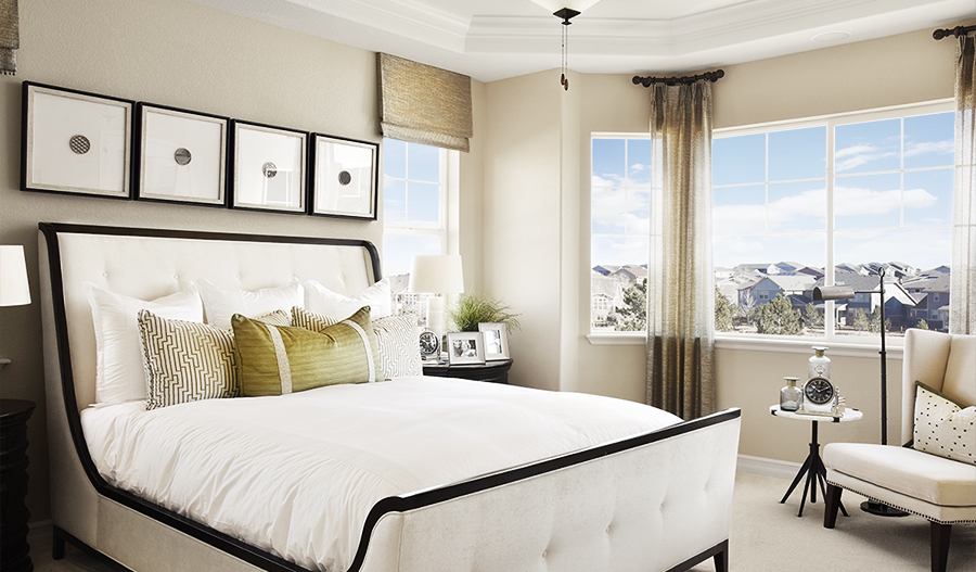 Owner's bedroom of the Delaney floor plan