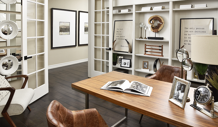Study in the Delaney floor plan