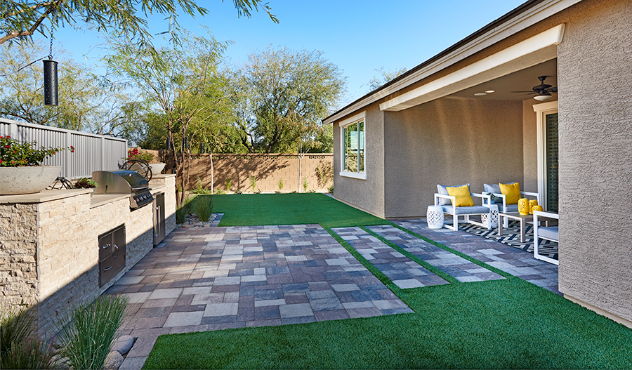 Deacon floor plan at Crestfield Manor Richmond American Homes