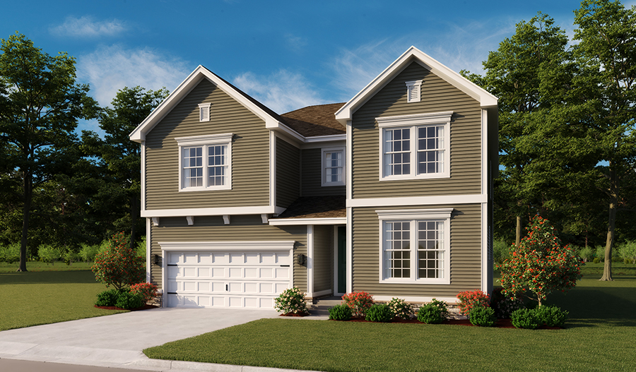The Coronado - Elevation A Exterior A of the Coronado floor plan