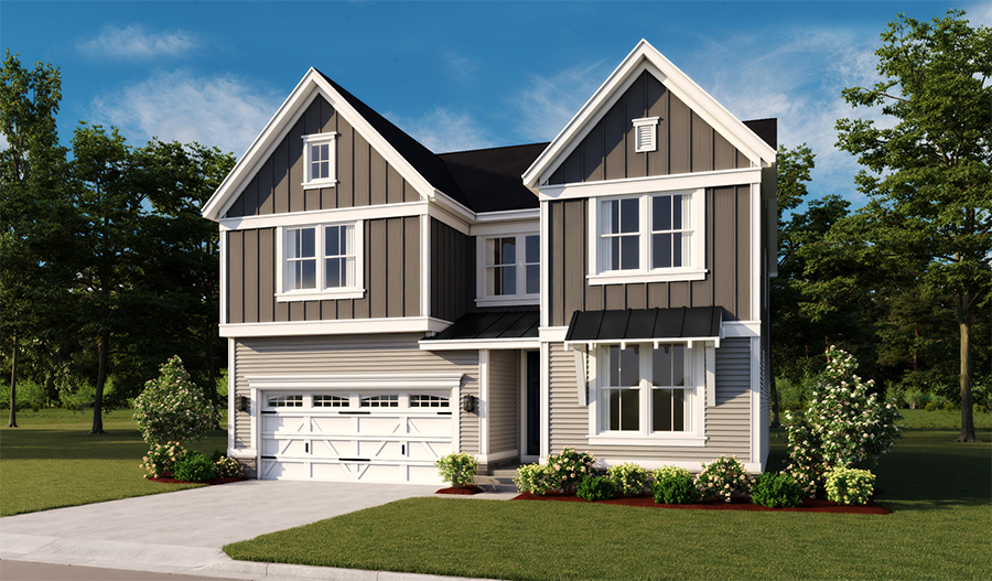 The Coronado - Elevation B Exterior B of the Coronado floor plan