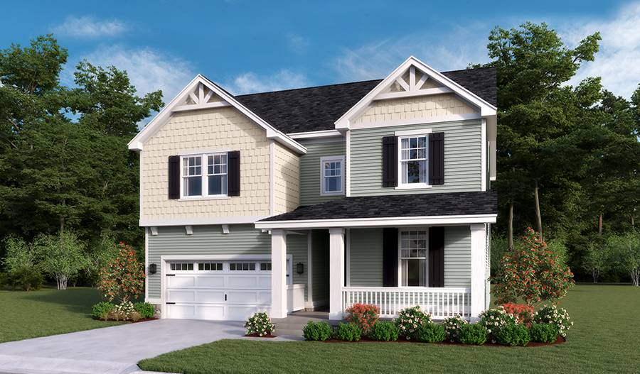 The Coronado - Elevation D Exterior D of the Coronado floor plan