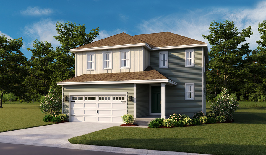 Exterior B of the Coral floor plan