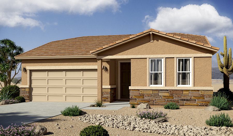 Onyx floor plan at Seasons at Canyon Trails Richmond