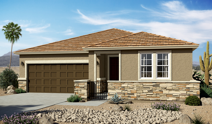 Onyx floor plan at Seasons at Canyon Trails Richmond