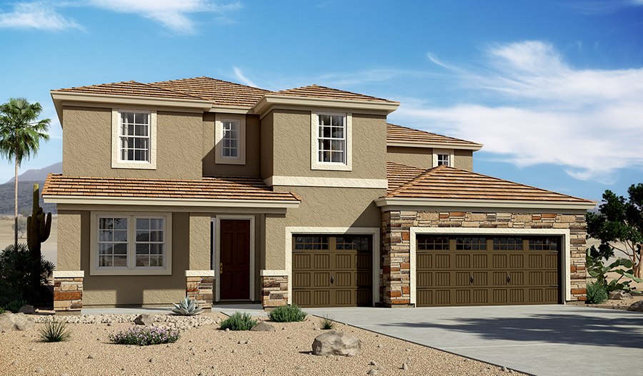 Dillon floor plan at Zanjero Trails Richmond American Homes