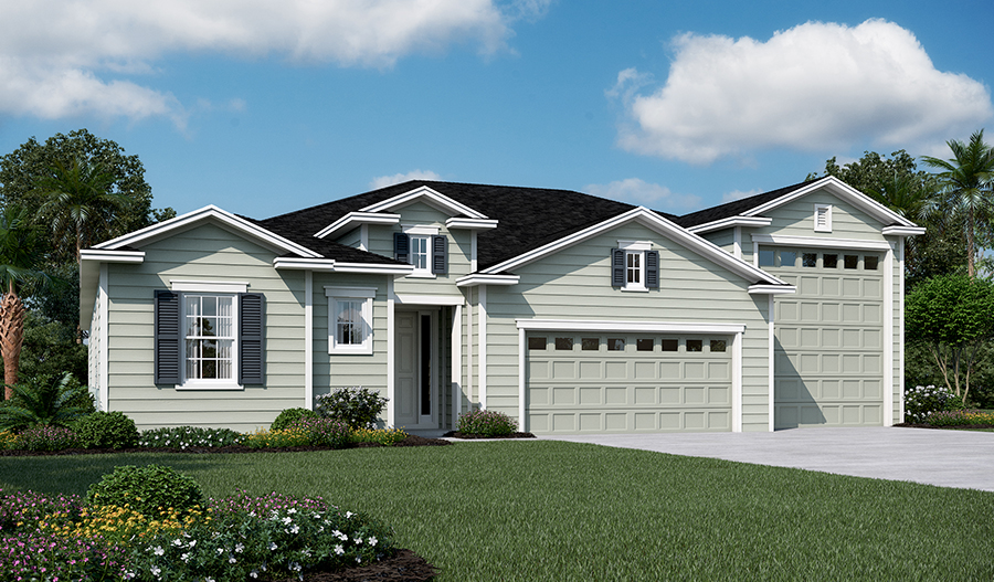 Hanson floor plan at Amelia Walk Richmond American Homes