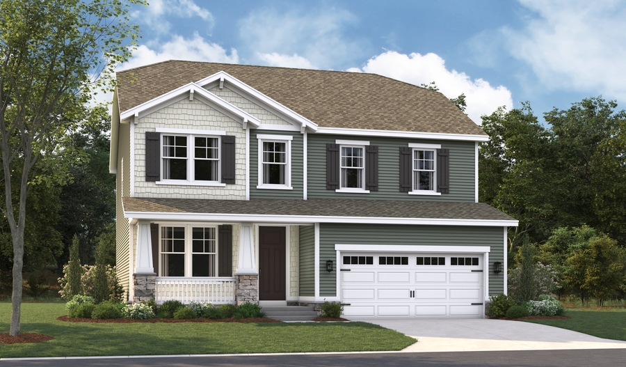 The Hemingway - Elevation E Exterior E of the Hemingway floor plan