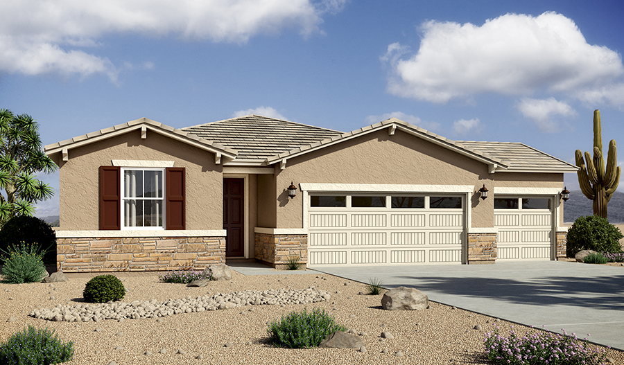 New Houses at Canyon Trails Goodyear Community Richmond American Homes