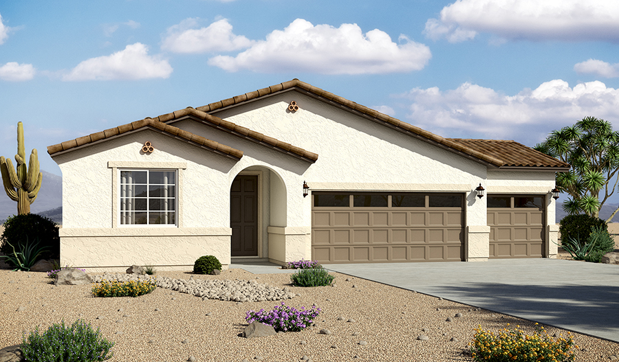 New Houses at Canyon Trails Goodyear Community Richmond American Homes