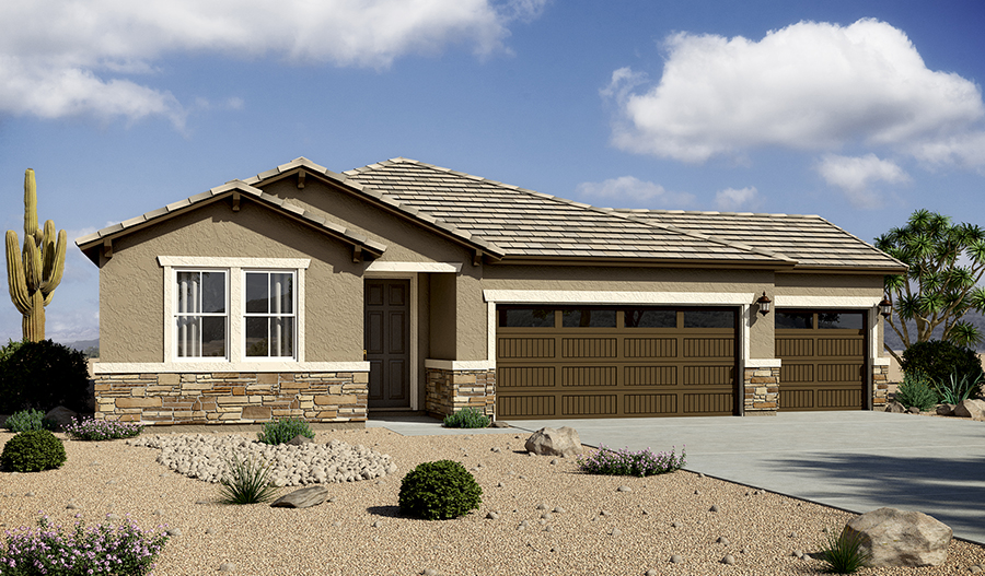 New Houses at Canyon Trails Goodyear Community Richmond American Homes