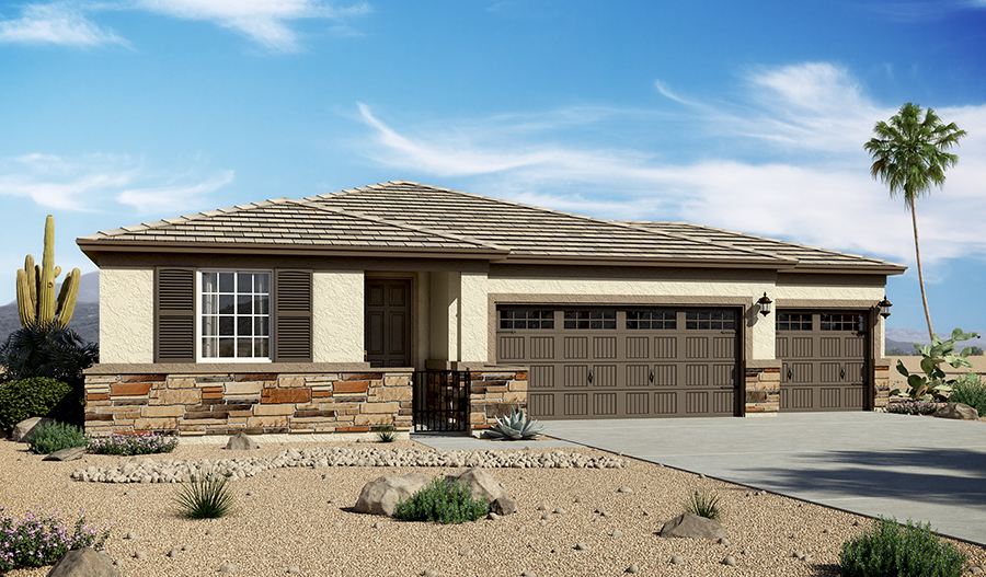 New Houses at Canyon Trails Goodyear Community Richmond American Homes