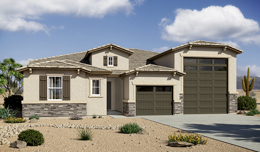 Exterior B of the Deacon floor plan