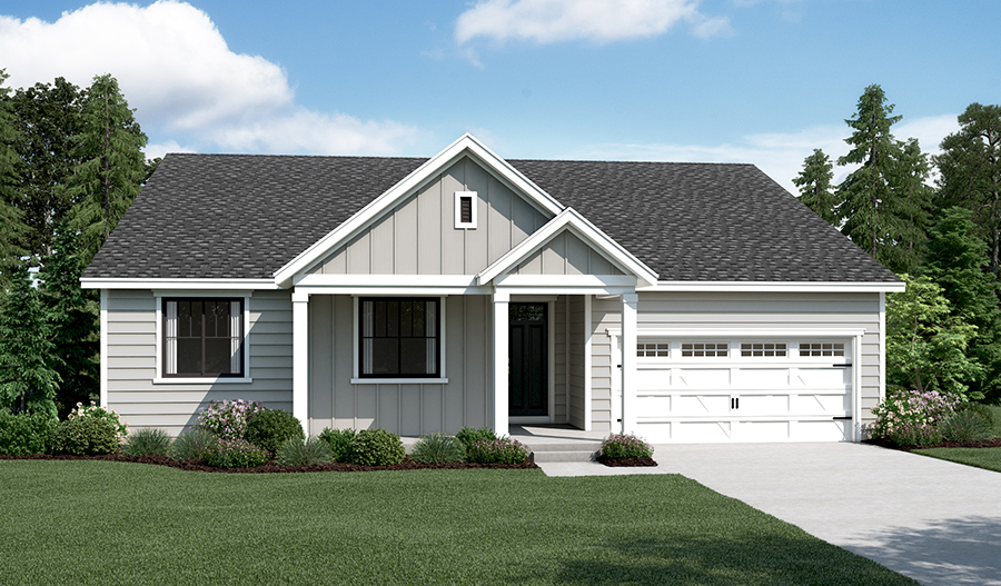 Daniel Floor Plan At The Reserve Silver Brook Richmond American The Daniel Elevation H 1 Of 7