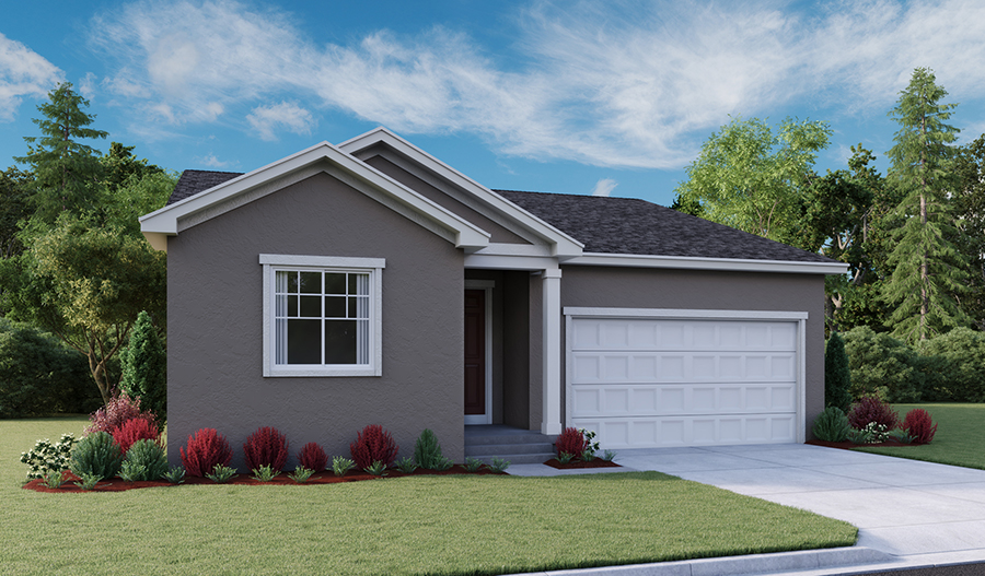 Exterior A of the Alexandrite floor plan