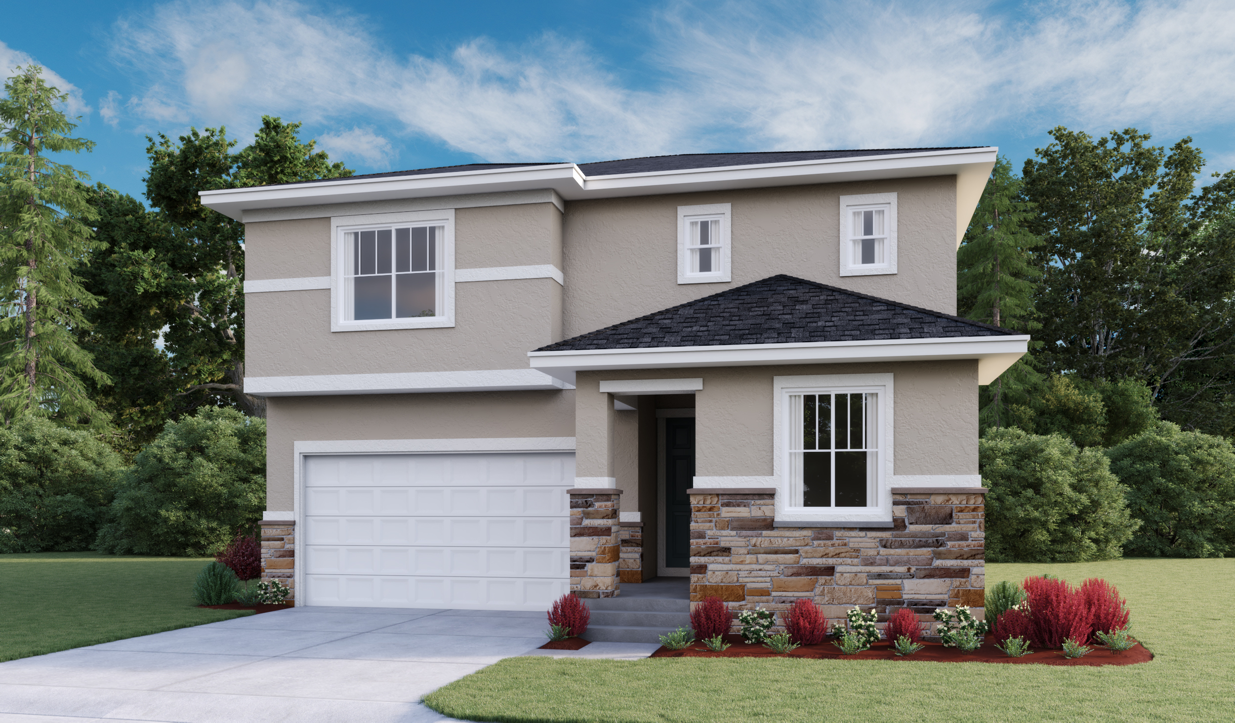 Moonstone floor plan at Wild Horse Ranch Richmond American Homes