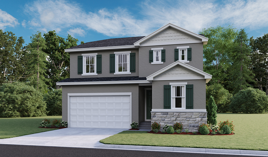 The Pearl - Elevation C Exterior C of the Pearl floor plan