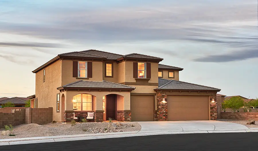 Dillon III floor plan exterior