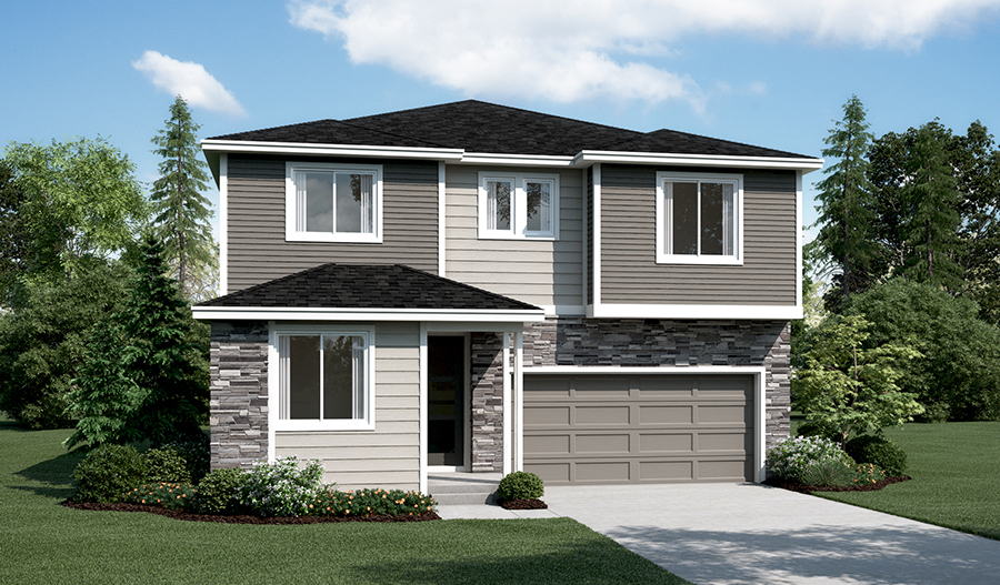 Bradford Floor Plan At Kemmer Ridge Richmond American Homes