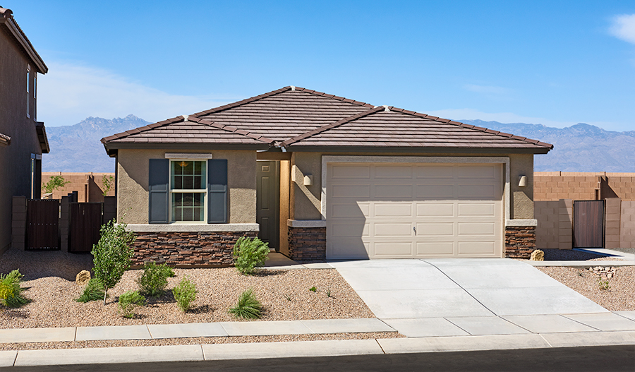 Exterior of the Peridot floor plan