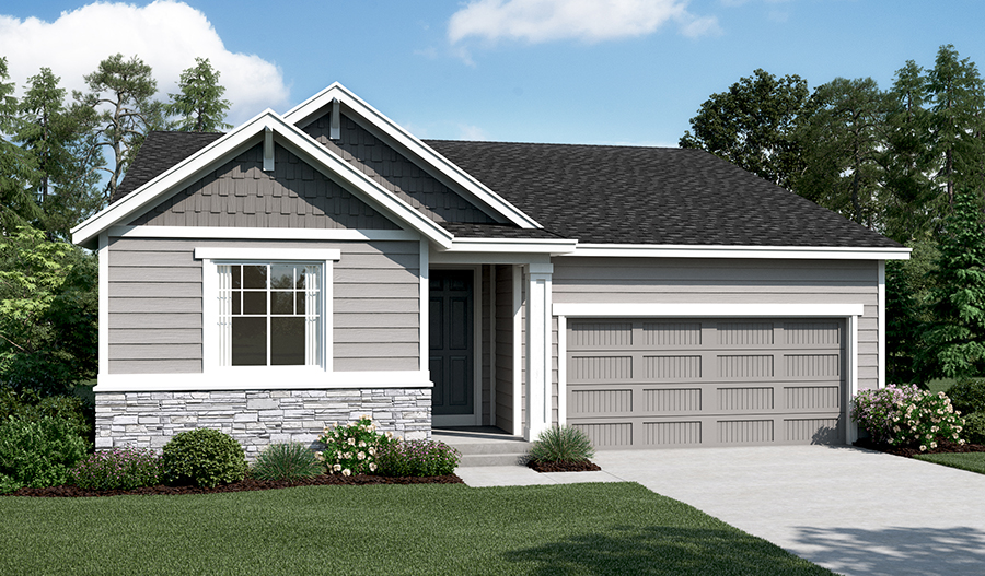 Exterior B of the Alexandrite floor plan