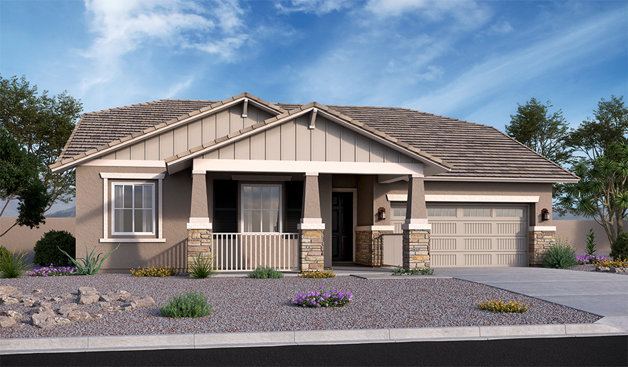 Delaney floor plan at The Links at Estrella Richmond