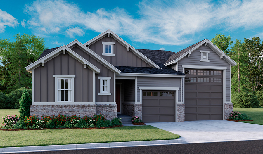 Deacon floor plan at The Landing at Cobblestone Ranch Richmond