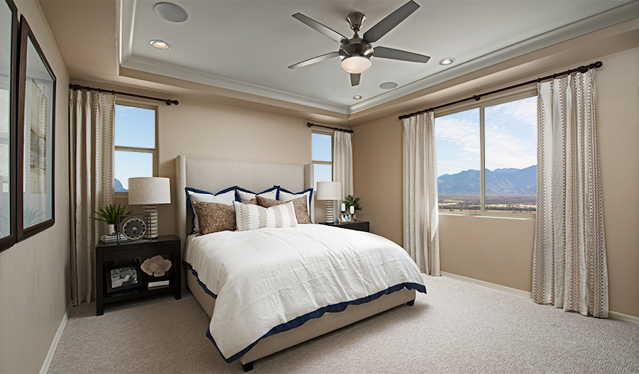 Entrada La Villita Owner's bedroom of the Lawson plan at Entrada La Villita