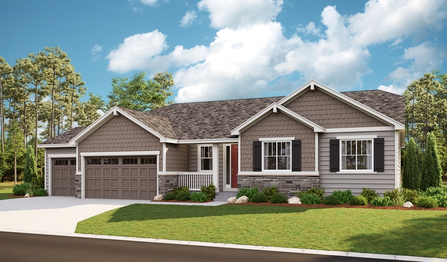 Melody floor plan at The Landing at Cobblestone Ranch Richmond