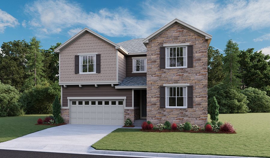 Coronado floor plan at Sorrel Ranch Richmond American Homes