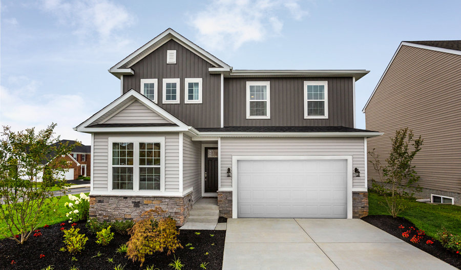 Exterior of the Pearl plan in Hager's Crossing in Western Maryland
