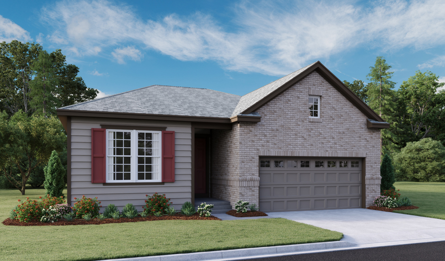 Exterior C of the Alexandrite floor plan