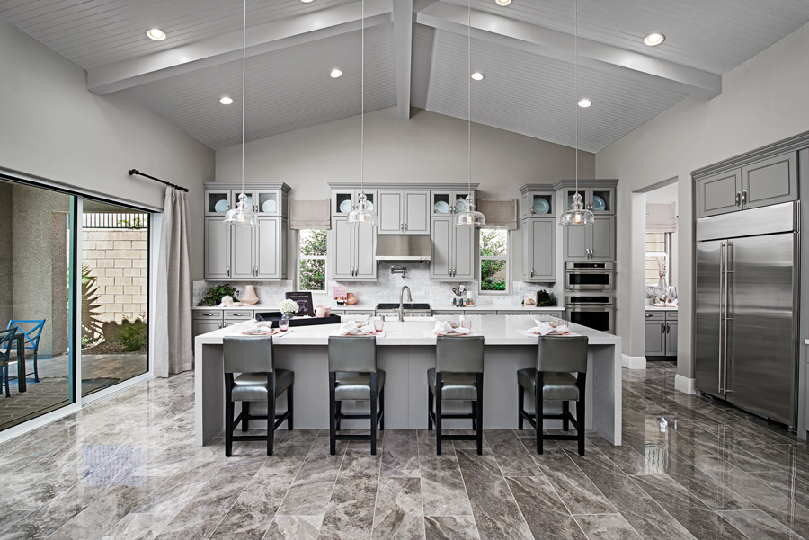 Kitchen of the Rocco plan in Stirling Manor at Highland Hills in Las Vegas