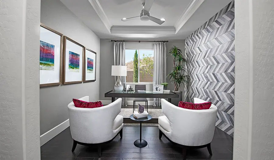 Study of the Robert plan in Stirling Manor at Highland Hills