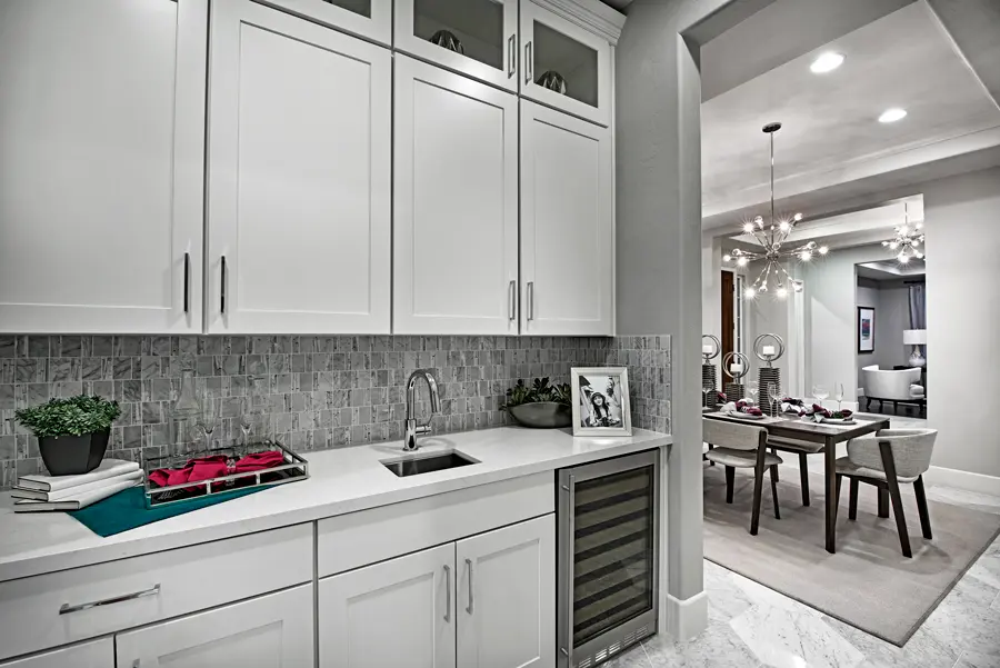 Butler's pantry of the Robert plan in Stirling Manor at Highland Hills in Las Vegas