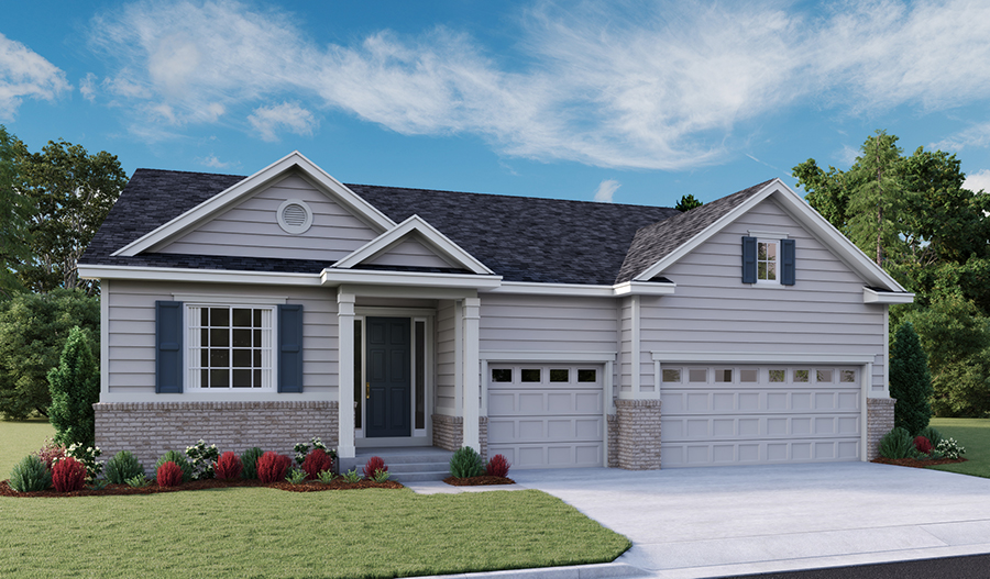 Dearborn floor plan at Estates at Inspiration Richmond American Homes