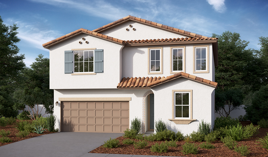 Moonstone floor plan at Sendero at Summerly Richmond American Homes