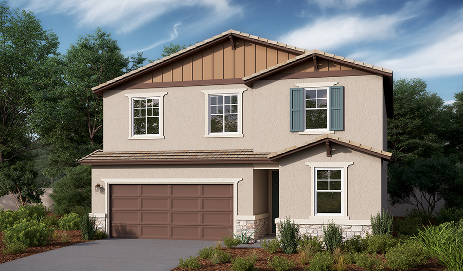 Pearl floor plan at Sendero at Summerly Richmond American Homes